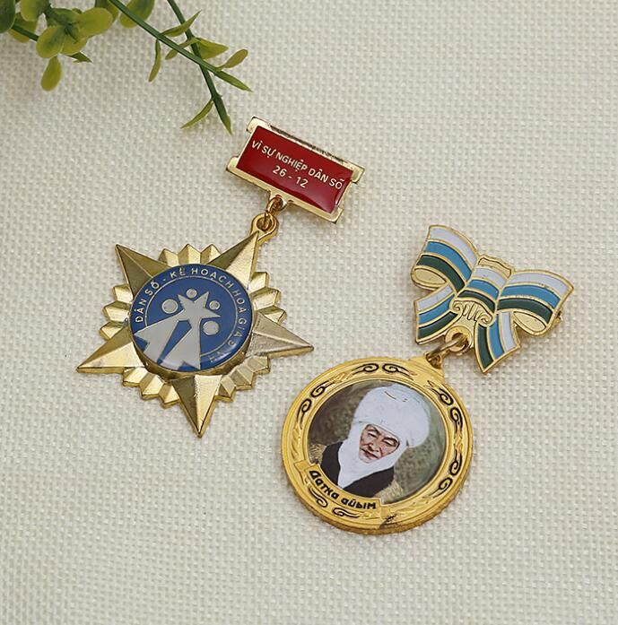 BSCI Supplier Do High Quality Brass Army Honor Military Medal